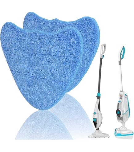 Pastiglie In Microfibra Per Aspirapolvere A Vapore Vax, 4 Pezzi, Lavabili, Compatibili Con S2S, S2C, S5C, S2S-1, S2ST, Bare Floor Pro, Duet Master S7