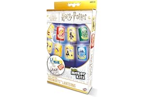 BLADEZ Harry Potter Lanterns, Make Your Own Fairy Lights, Licensed Activity Set, Crafts for Kids, Lights and Stickers Included, Creative Maker Kitz Toyz