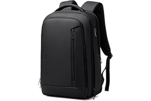Fenree.geer Business Rucksack Herren, USB-Anschluss – Arbeitsrucksack-Travelite Rucksack Erweiterbar 26L-38L für Reiserucksack-17 Zoll Laptop Rucksack-1800D Wasserdicht