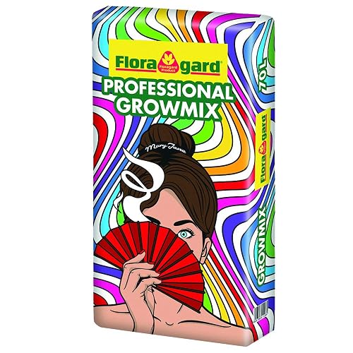 Floragard Professional Growmix 70 Litres - Potted Substrate with Perlite - with Trichoderma for Natural Strengthening of the Plant