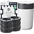 Tommee Tippee Starter Set Mangiapannolini Twist And Click, Sistema Ecologico + 6 Ricariche Con Pellicola Greenfilm, 29.7 X 26