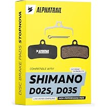 Plaquettes Frein Vélo Résine Semi-métal – Compatibles Shimano MT200/400/500 Et Tektro – Lot 2 Paires
