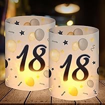HIQE-FL 18. Geburtstag Geschenkset - Kreative Geldgeschenk-Idee Mit Rahmen & Reagenzgläsern