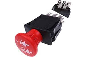 JEENDA Blade Clutch PTO Switch 771476 776476 Compatible with Hustler Super Z 52" 60" 72" 2002-2007 ZR7 Mini Z X One Z4 FasTrak Raptor Sport TrimStar Z Series