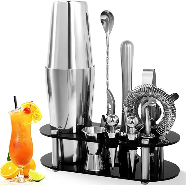 Set 4 Versatori Per Bottiglie In Acciaio Inox - Per Bar E Cucina, Con Cappucci Di Gomma - Foto 7