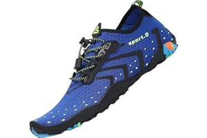 SAGUARO Scarpe da Scoglio Uomo Donna - 7/9 Fori di Drenaggio Antiscivolo Asciugatura Rapida Gr.35-48