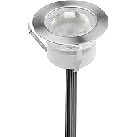 LED Bodeneinbaustrahler Ø45mm 1W Terrassen Einbaustrahler Aussen 12V IP67 Wasserdicht Terrassenstrahler Licht für Küche…