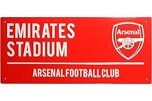 FOCO Arsenal Football Club Metal Street Sign, Emirates Stadium, Dark