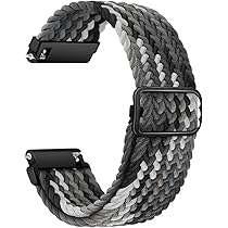 Cinturino Elastico Per Smartwatch 22mm - Sgancio Rapido, Grigio Spazio AidorMax - Foto 11