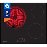 Balay, 3EB715ER Ceramic Hob, 3 Burners, 21/28 cm Area, Black, 3EB715ER | Schedule cooking time easily with its Touch Control