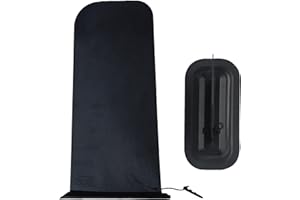 niphean Paddle Board Fin 4''/9''/15" Wave Replacement, Facile da Inserire, Ricambio Pinna SUP per Stand-up Paddle Boards, Accessorio Durevole per Paddle Board, Accessorio SUP