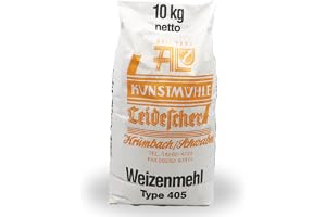 10 kg premium – vetemjöl 405 det goda från Tyskland – plaststolar LEIDESCHER – dubbelt handtag