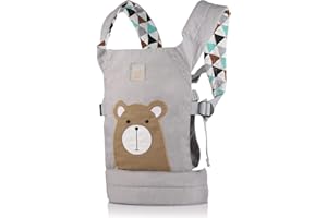 GAGAKU Baby Doll Carrier Front and Back Soft Cotton Doll Accessories for Kids Girls and Boys - Classic