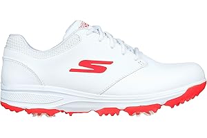 SKECHERS GOLF Skechers Womens 2024 Go Golf Jasmine Waterproof Leather Spiked Golf Shoes