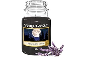 Yankee Candle Scented Candle | Midsummer's Night Large Jar | Long Burning Candles: up to 150 Hours | Perfect Gifts for Women