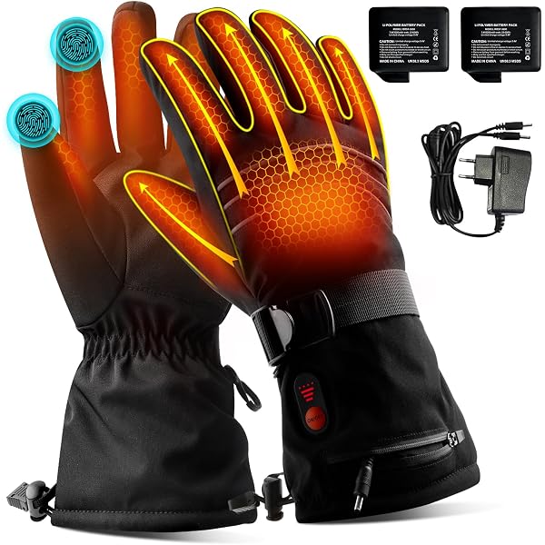 beheizbare handschuhe 30seven Beheizte Sportfäustlinge, elektronische Heizhandschuhe zum Ski- / Snowboardfahren, wasserfeste & Winddichte Outdoor-Bekleidung, für Damen & Herren, Grau, 9 Ausführung:Länge: S Dachbox sauber verstaut. vespa garage