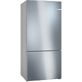 Bosch, KGN86VIEA Combi Refrigerator, Series 4, 86 cm wide, NoFrost | XXL capacity for all your purchase and technology that p