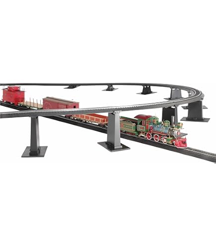 Bachmann Rail Courbé E-Z Track 55,9 Cm – Lot De 4, Échelle HO, Nickel Argenté – Pour Vos Circuits De Train