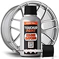 Xtremeauto Silver Alloy Wheel Rim Touch Up Paint | Suitable For Painted Or Powdercoated Wheels | 30ml Bottle For Car l Scratch Repair | Curbed, Chipped and Damaged wheels (Silver)