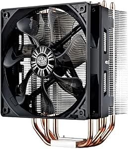 Cooler Master Hyper 212 EVO CPU Cooling System - Proven Performance - 4 Continuous Direct Contact Heat Pipes, 120mm PWM Fan