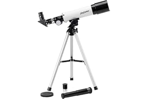 EDUCATIONAL INSIGHTS Learning Resources GeoSafari Vega 360 Telescope, Noir, Bronze