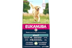 Eukanuba Chien Adulte Nourriture sèche Pour Grande Race Agneau&Riz 2,5kg