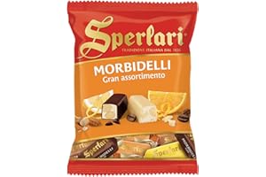 Sperlari - Torroncini Morbidelli Gran Assortimento, Senza Glutine, Cioccolato, 117 Grammo