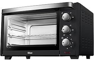 zilan z şekil Zilan, Forno elettrico a convezione, con lampada interna, doppia protezione in vetro, 19 litri