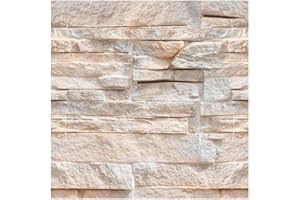 murando Tapete selbstklebend 10m Wandtattoo dekorative Möbelfolie Dekorfolie Fotofolie Panel Wandaufkleber Wandposter Wandsticker - Steinoptik Steinwand f-A-0727-j-a