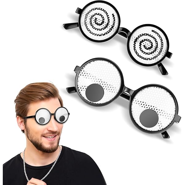 6 Pièces Lunettes De Déguisement Avec Nez Drôle, Sourcils Et