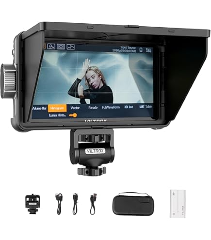 VILTROX DC-550 Pro Touchscreen Camera Field Monitor 4K HDMI (5.5