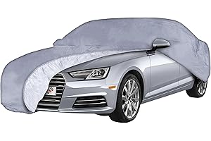 ‎WALSER WALSER Premium Autoplane All Weather Premium, Autogarage wetterfest, Vollgarage wasserdicht, UV-Sonnenschutzplane, Autoabdeckung Größe 6