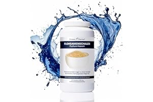 ‎FITNESS PHARMA FITNESS PHARMA Flohsamenschalen-Kapseln | 300 Stück mit 8000 mg pro Tagesdosis | Unterstützt eine gesunde Magen- und Darmfunktion | Flohsamen aus Indien | Ohne Zusatzstoffe