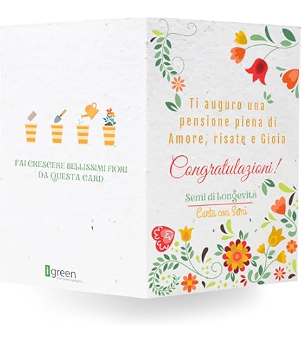 Biglietto di auguri per la pensione Happy Retirement, fatto a mano, con fiori decorati e peonie, di White Cotton Cardds B175