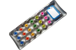 Happy People Materasso ad Aria in PVC, 188 X 69 Cm, Multicolore, 4301571