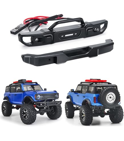 AXspeed LED Dachleuchte Für Axial Scx24 – 1/24 RC Auto, Einfache Installation, Fernbedienungsfähig
