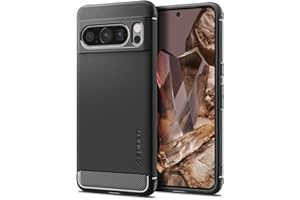 Spigen Funda Rugged Armor Compatible con Google Pixel 8 Pro - Negro Mate