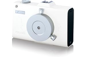 Vixen Astrofoto-Montierung Polarie Star Tracker für Nachthimmel-Fotografie, Weiß, Stativmontage, Kamera, USB