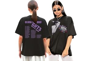 LANG HORN Olivia Rodrigo Printed T-Shirt Men's Women's Adult T-Shirt Funny T-Shirt Hip-Hop Street T-Shirt Summer Couple T-Shirt