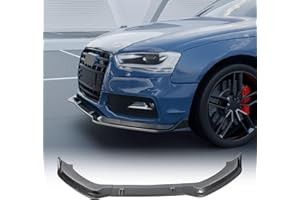 MUTUSAISI Car Front Bumper Lip Splitter Underbody Chin Body Kit Fit For AUDI S5 A5-Sline 8T/8F 2012-2016 S4 A4-Sline 2012-2015 Spoiler Accessories