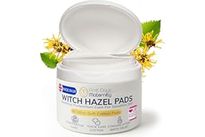 ‎FIRST DAYS MATERNITY SUPPLIES First Days Maternity - Wochenbett Zubehör Hamamelis Pads - Witch Hazel Postpartum Pads für Damm Unwohlsein - Dick, Saugfähig, Sanft zur Haut - Postpartum Essentials - Made in UK - 40 Postnatale Binden