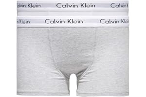 Calvin Klein Calzoncillos bóxer Pack de 2 Chicos Trunks de algodón elástico