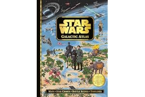 Star Wars: Galactic Atlas: Updated edition with 7 new locations and content encompassing Rogue One to Andor