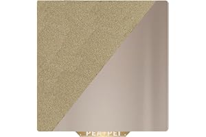 HzdaDeve Upgrade 250x250mm estructurado/liso doble cara PEI+PEA cama placa de cama para impresora 3D AnkerMake M5 superficie plataforma Mat