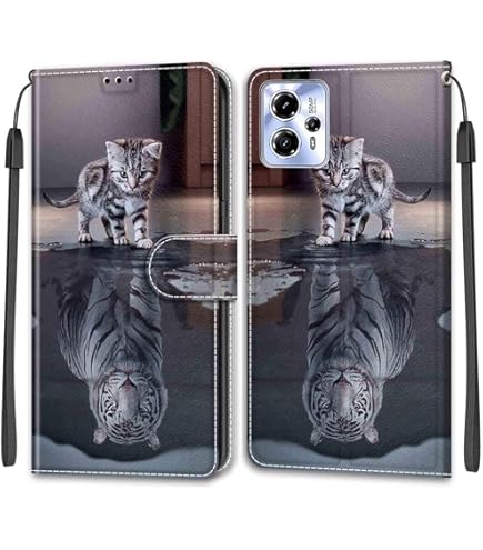 Posanter Cover Per Motorola Moto G53 5G/G13 4G/G23 4G, Flip - Foto 3