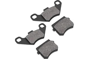 WATODAY Disc Brake Pads Compatible with 50cc 70CC 90 cc 110 cc 125cc Taotao SunL JCL Coolster Kandi Supermach Tank Kandi Kinroad BV Powersports DongFang ATVs Go karts Quad 4 Wheeler 2 Pair