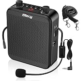 Amplificador de Voz port&aacute;til con micr&oacute;fono 30W bater&iacute;a Recargable 2800mah, Sistema de megafon&iacute;a, Amplificador Voz Ligero para