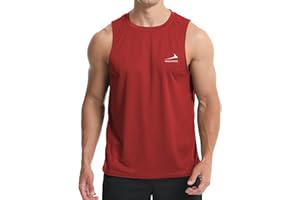 RANE SPORTS Camiseta sin Mangas para Hombre, para Correr, Gimnasio, Secado rápido, Camiseta Deportiva