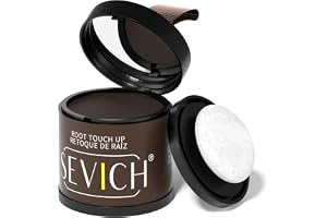 Sevich Hairline Powder 10g stor kapacitet, döljer omedelbart håravfall, rotretuschering, hårskugga för kvinnor och män med tu
