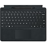 Microsoft Surface Pro 8 / 9 / X Signature Keyboard Schwarz im Bundle mit Slim Pen 2 Schwarz